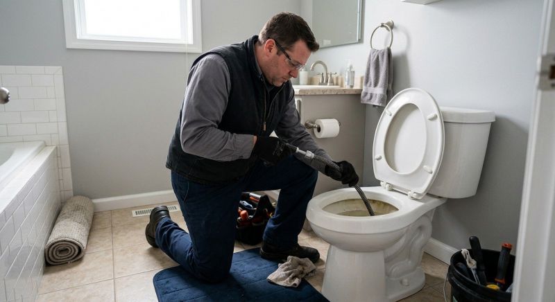 Backed Up Toilet Repair in Denver, CO